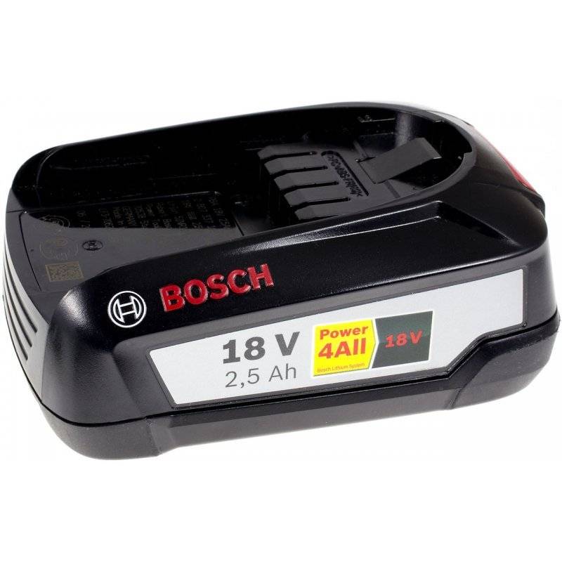 Powerakku für Bosch Power4All System 18V Original 2500mAh (Nur für Ladegerät AL 1830 CV), 18V, Li-Ion
