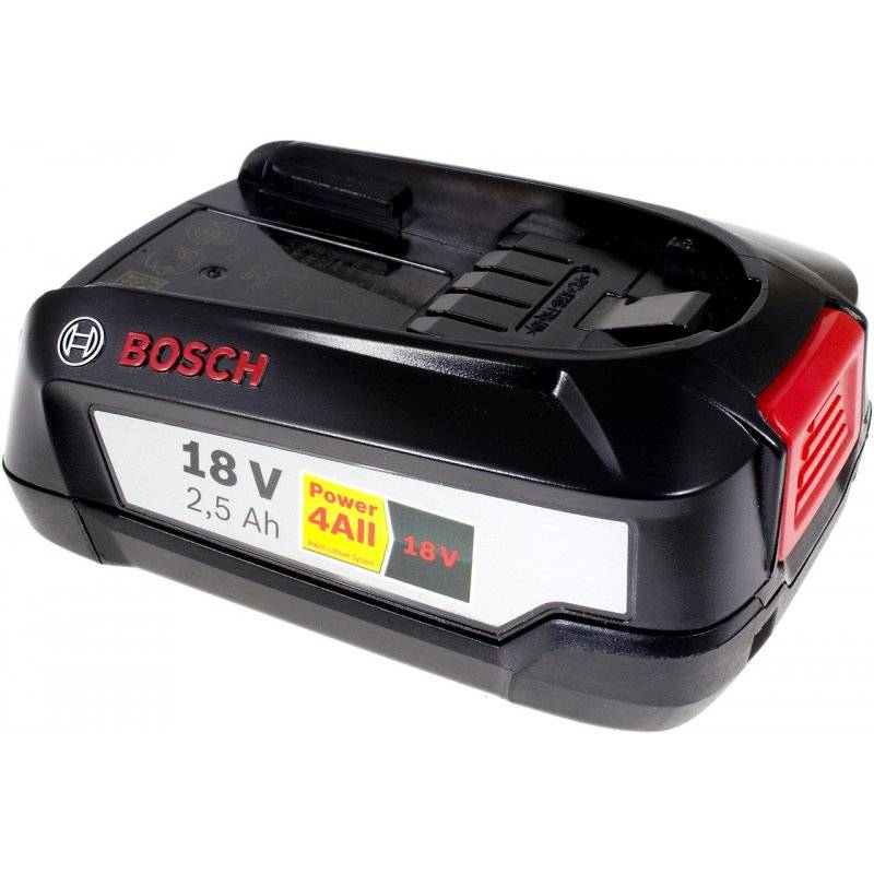 Powerakku für Bosch Werkzeug Typ 2607336040 Original 2500mAh (Nur für Ladegerät AL 1830 CV), 18V, Li-Ion
