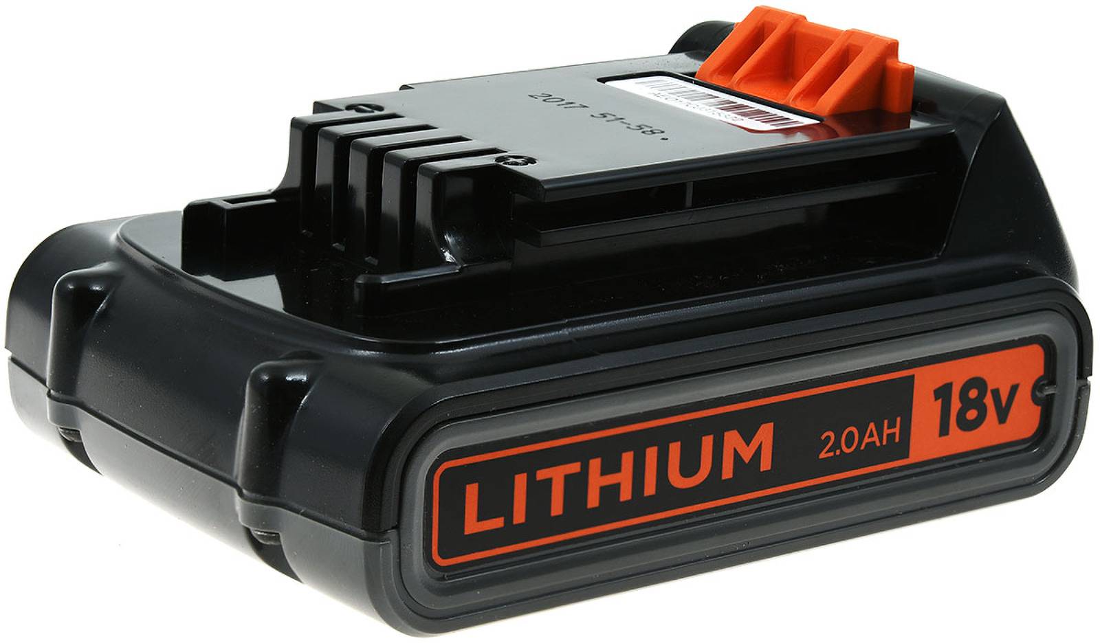 Black & Decker Akku 18V 2.0Ah für 18V Gartengeräte derselben 18 V-Klasse (BL2018) Original, 18V, Li-Ion