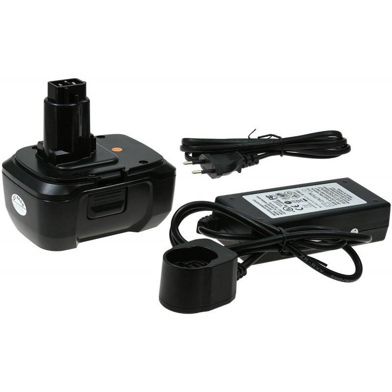 Powery Akku für Dewalt Typ DC9180C, 18V, Li-Ion