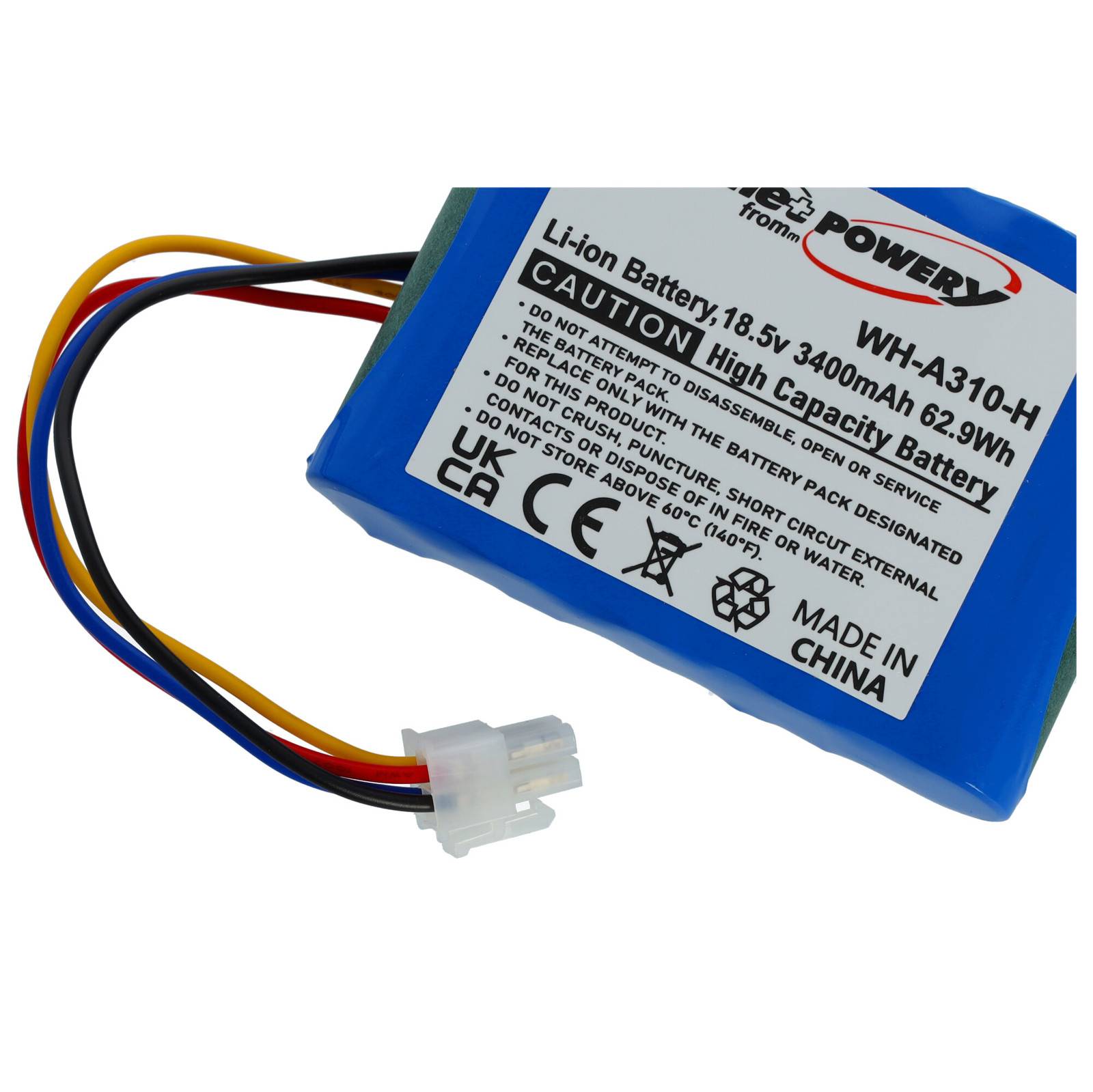 Powery Powerakku kompatibel mit Husqvarna Typ 5848528-02, 18,5V, Li-Ion