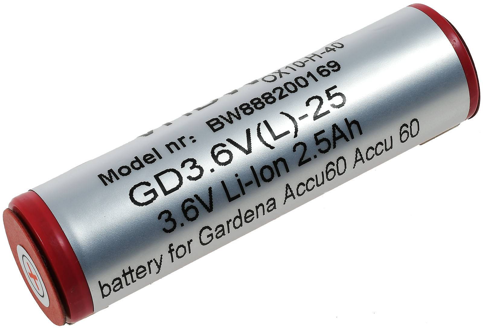 Powery Akku für Kärcher Fensterreiniger Typ 6.654-244.0, 3,6V, Li-Ion