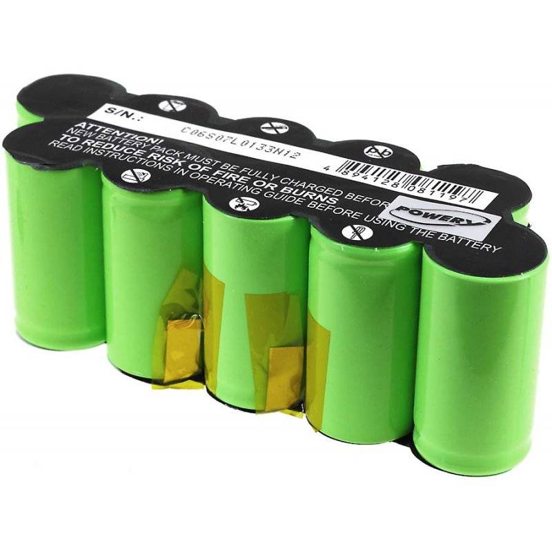 Powery Akku für Werkzeug Gardena 2155, 12V, NiMH