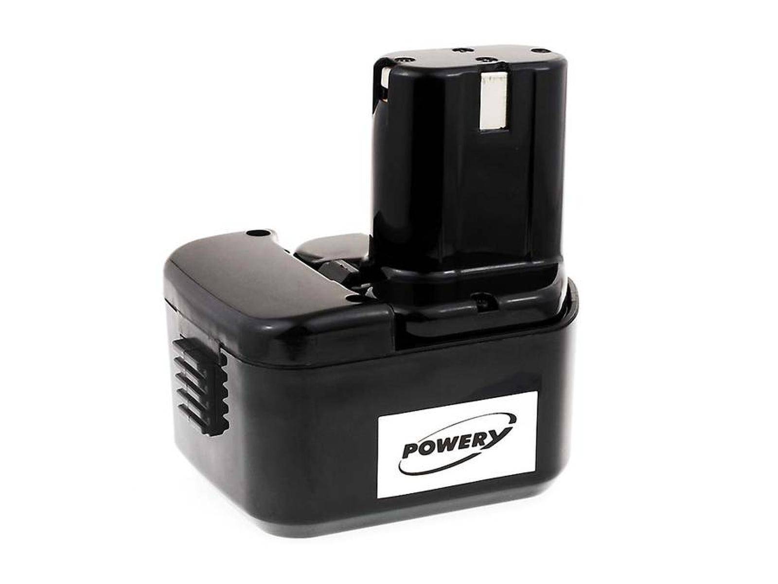 Powery Akku für Hitachi Typ EB1220 2000mAh NiMH, 12V, NiMH