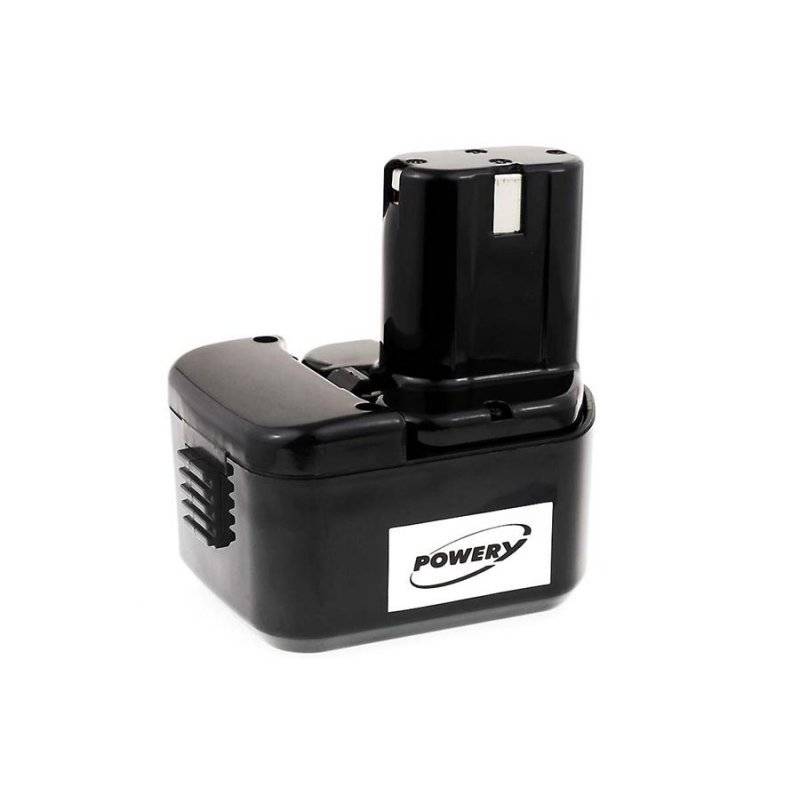 Powery Akku für Hitachi Typ EB1214L 2000mAh NiMH, 12V, NiMH