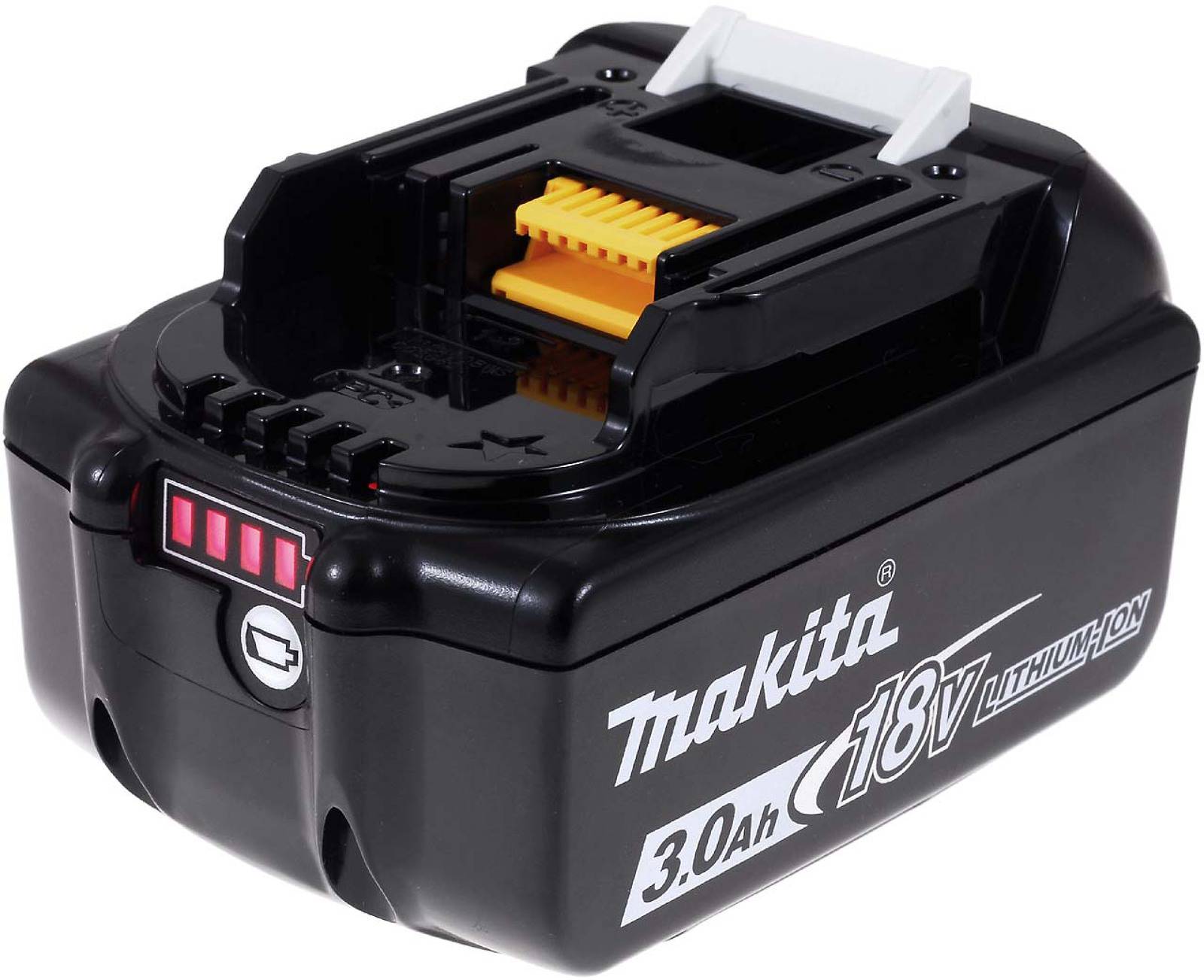 Akku für Werkzeug Makita Typ BL1830 3000mAh mit LED Original, 18V, Li-Ion