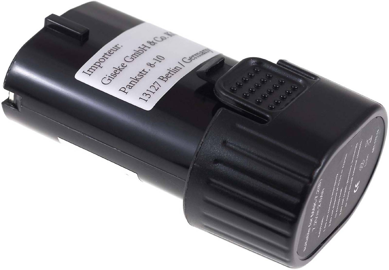 Powery Akku für Werkzeug Makita Akkuschrauber TD020/ Typ BL7010, 7,2V, Li-Ion