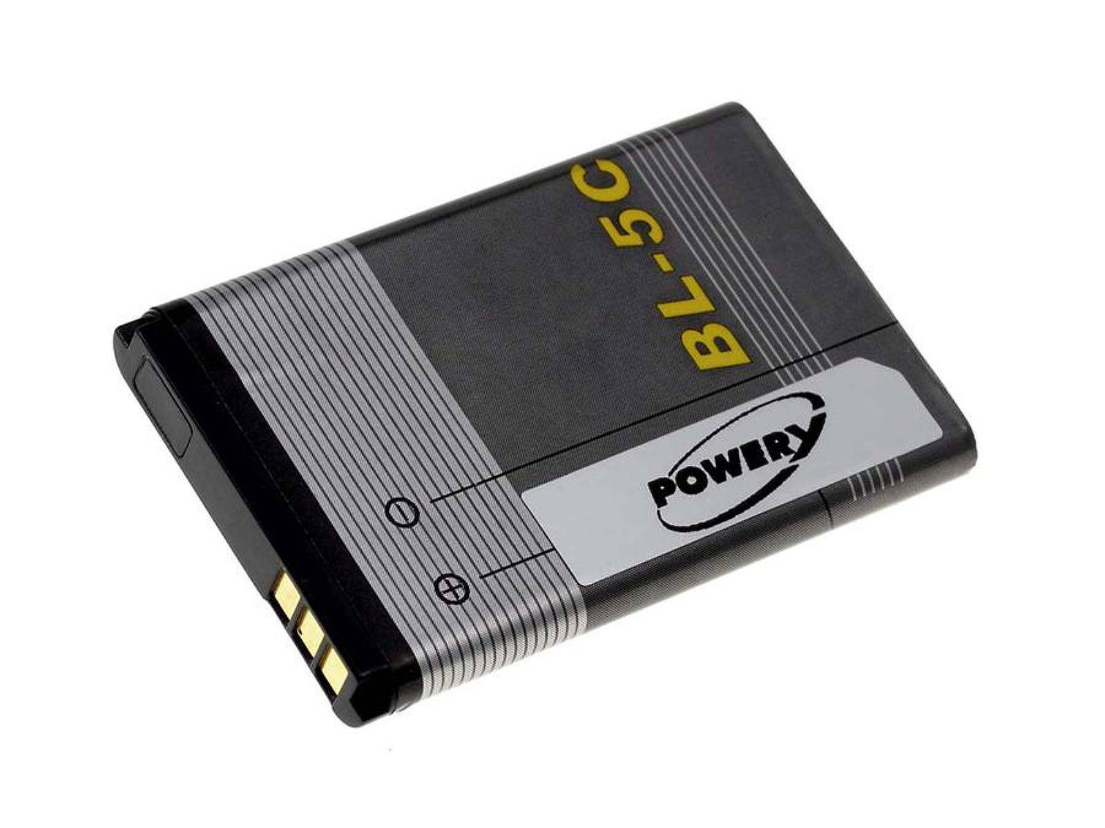 Powery Akku für Nokia 3110 classic, 3,7V, Li-Ion