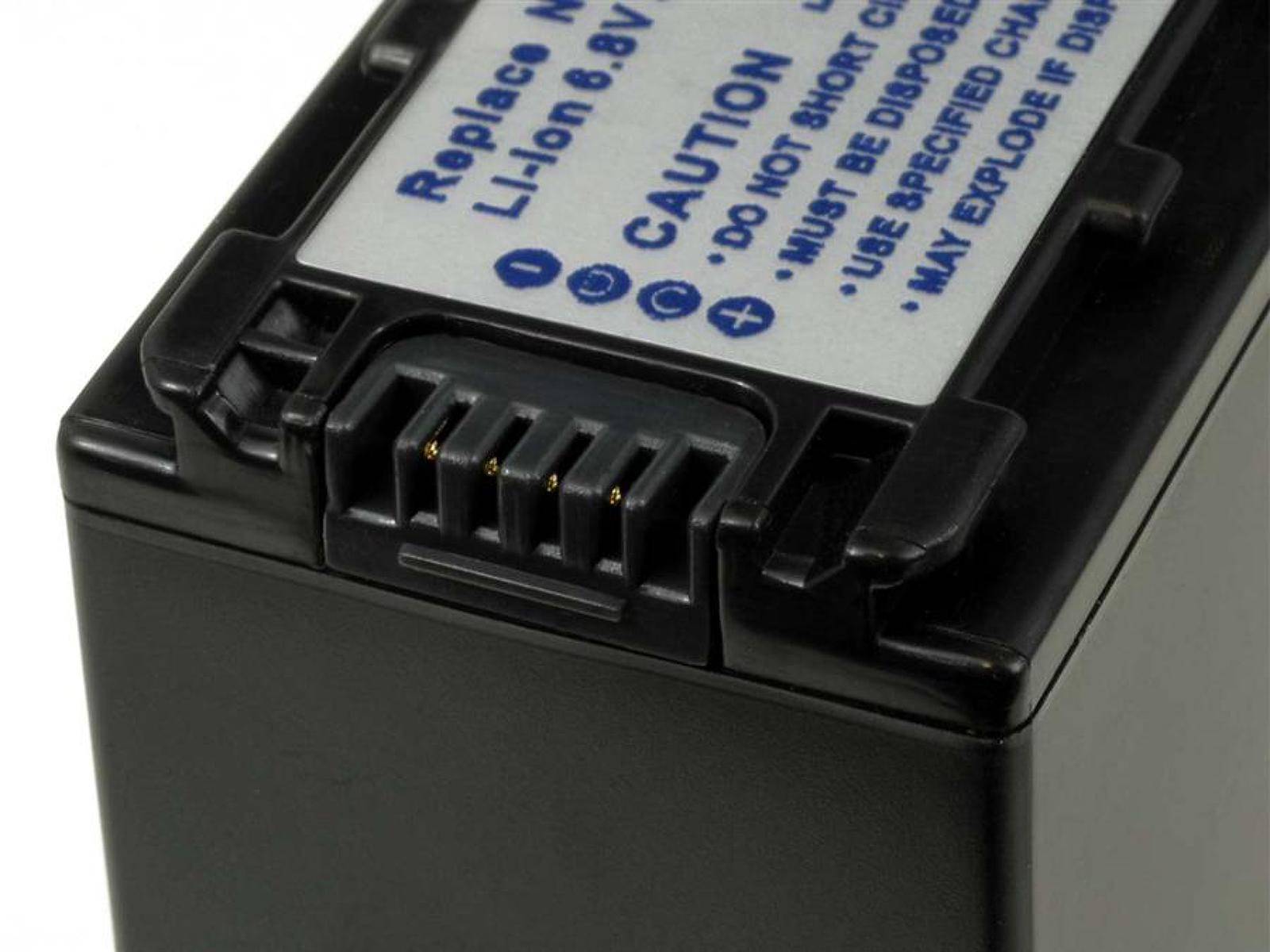 Powery Akku für Sony Typ NP-FV100A, 7,4V, Li-Ion