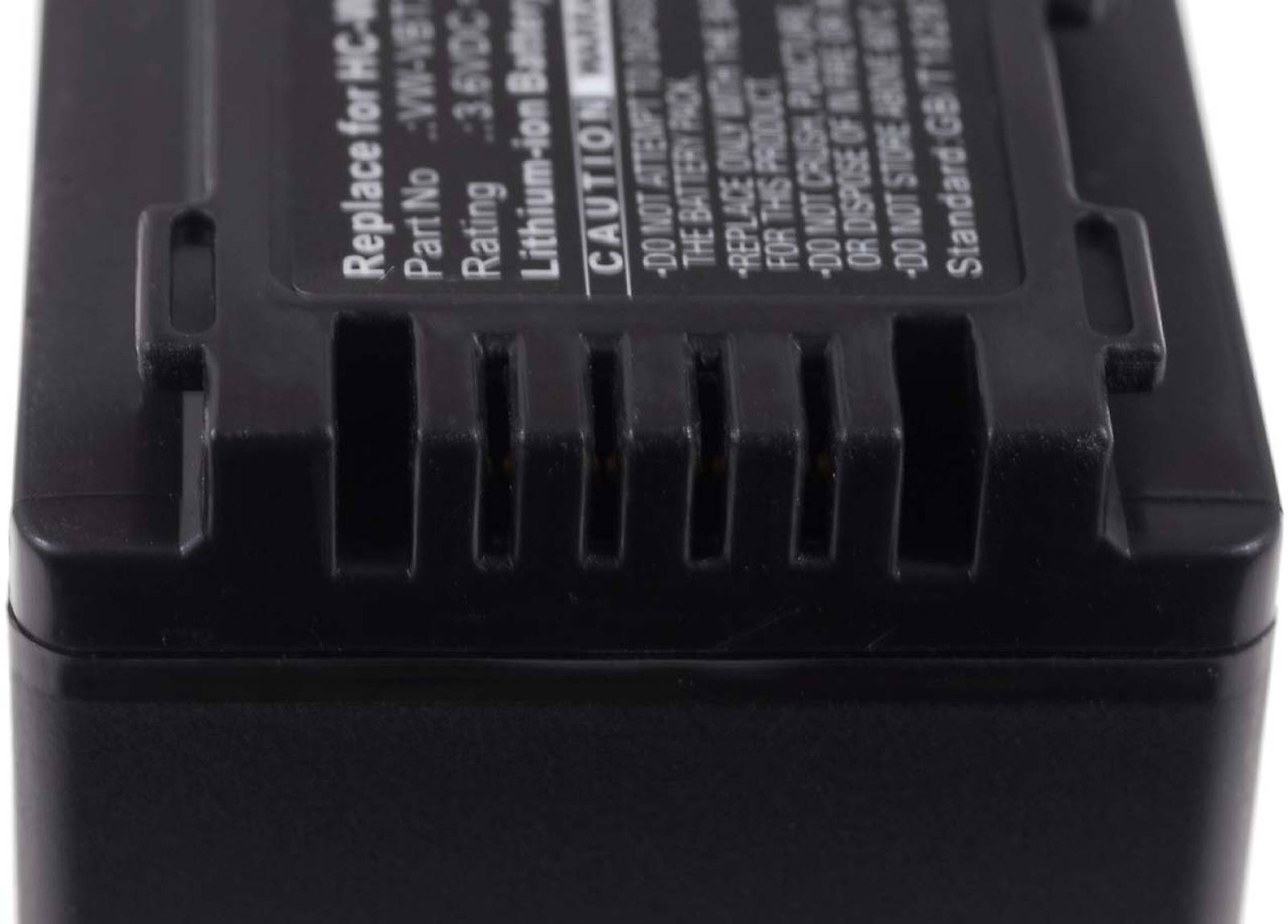 Powery Powerakku für Camorder Panasonic Typ VW-VBT380, 3,6V, Li-Ion