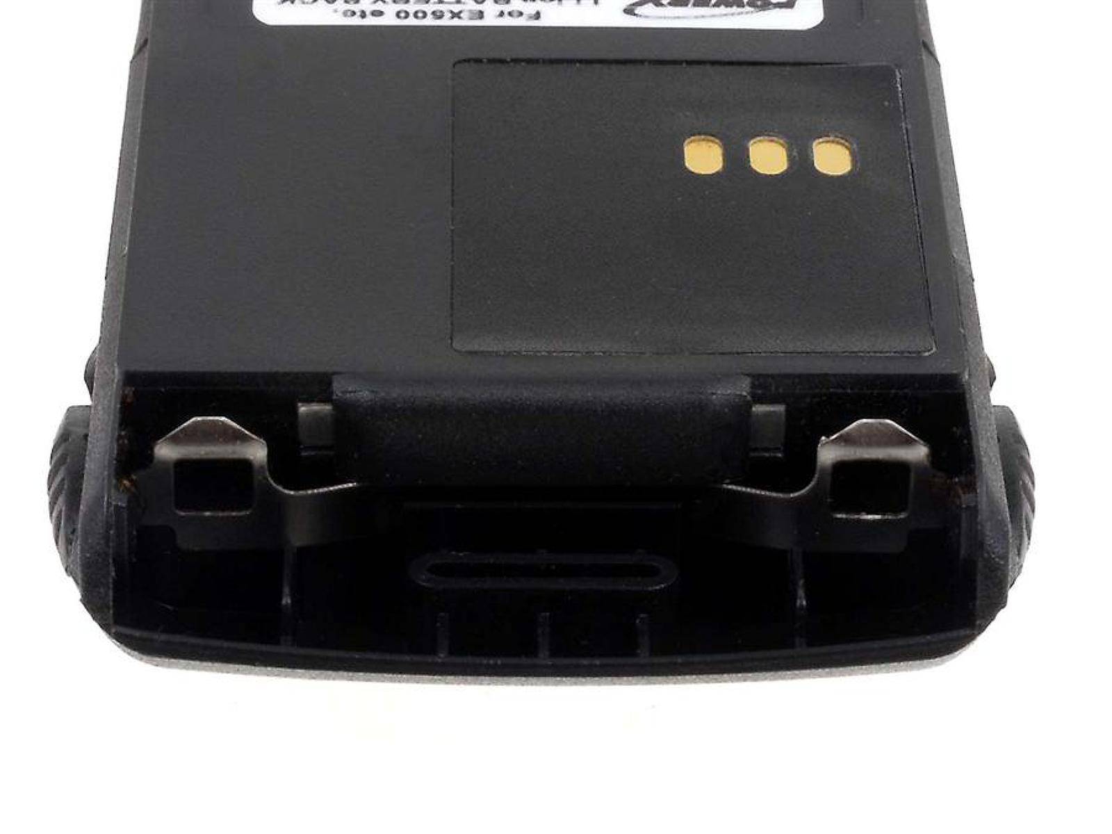 Powery Akku für Motorola GP388, 7,4V, Li-Ion