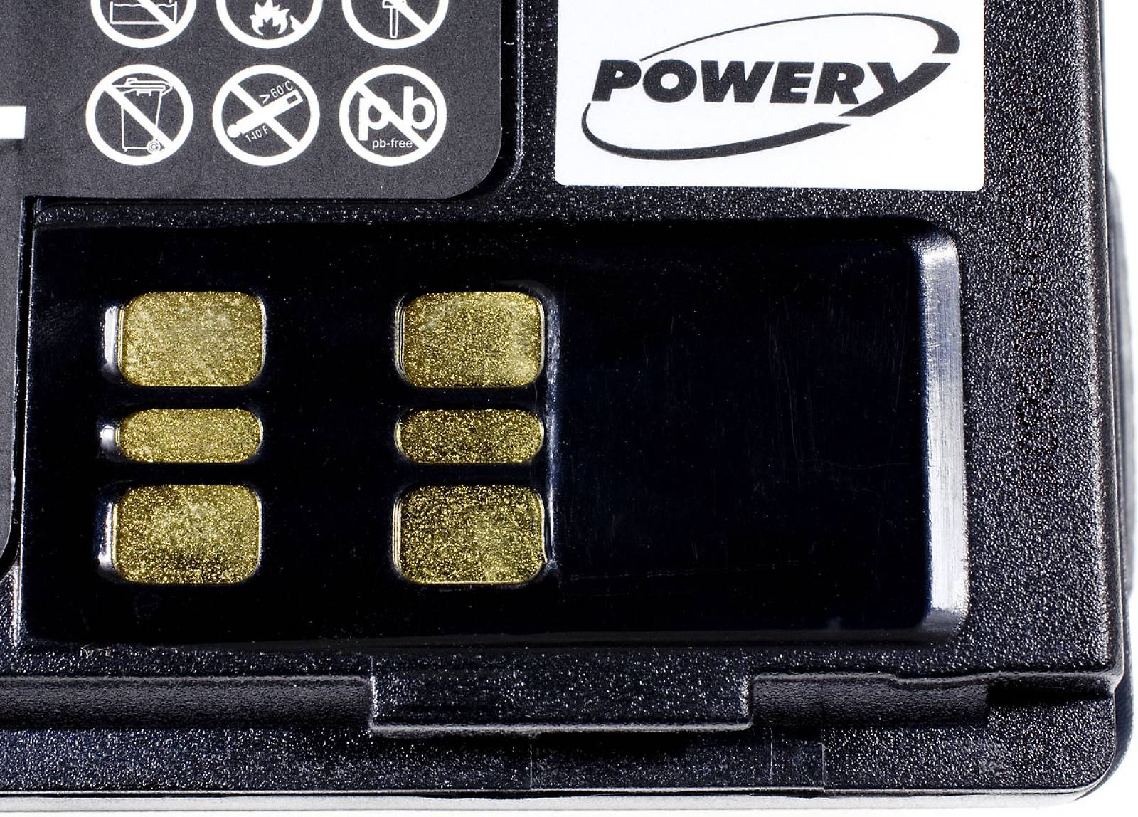 Powery Akku für Funkgerät Motorola DP2400 / XIR P6600 / Typ PMNN4415, 7,4V, Li-Ion