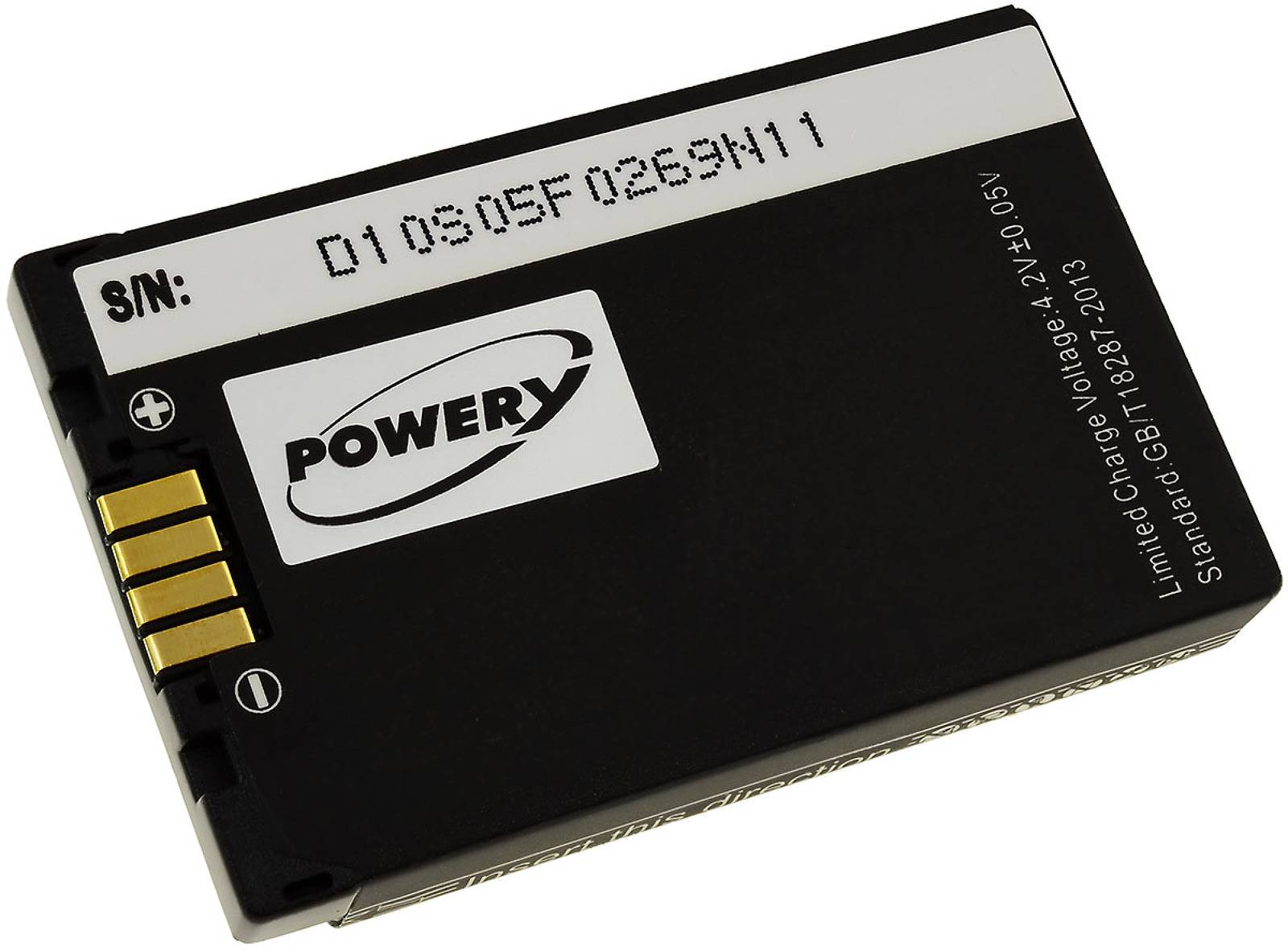 Powery Akku für Motorola Typ SNN5705C, 3,7V, Li-Ion