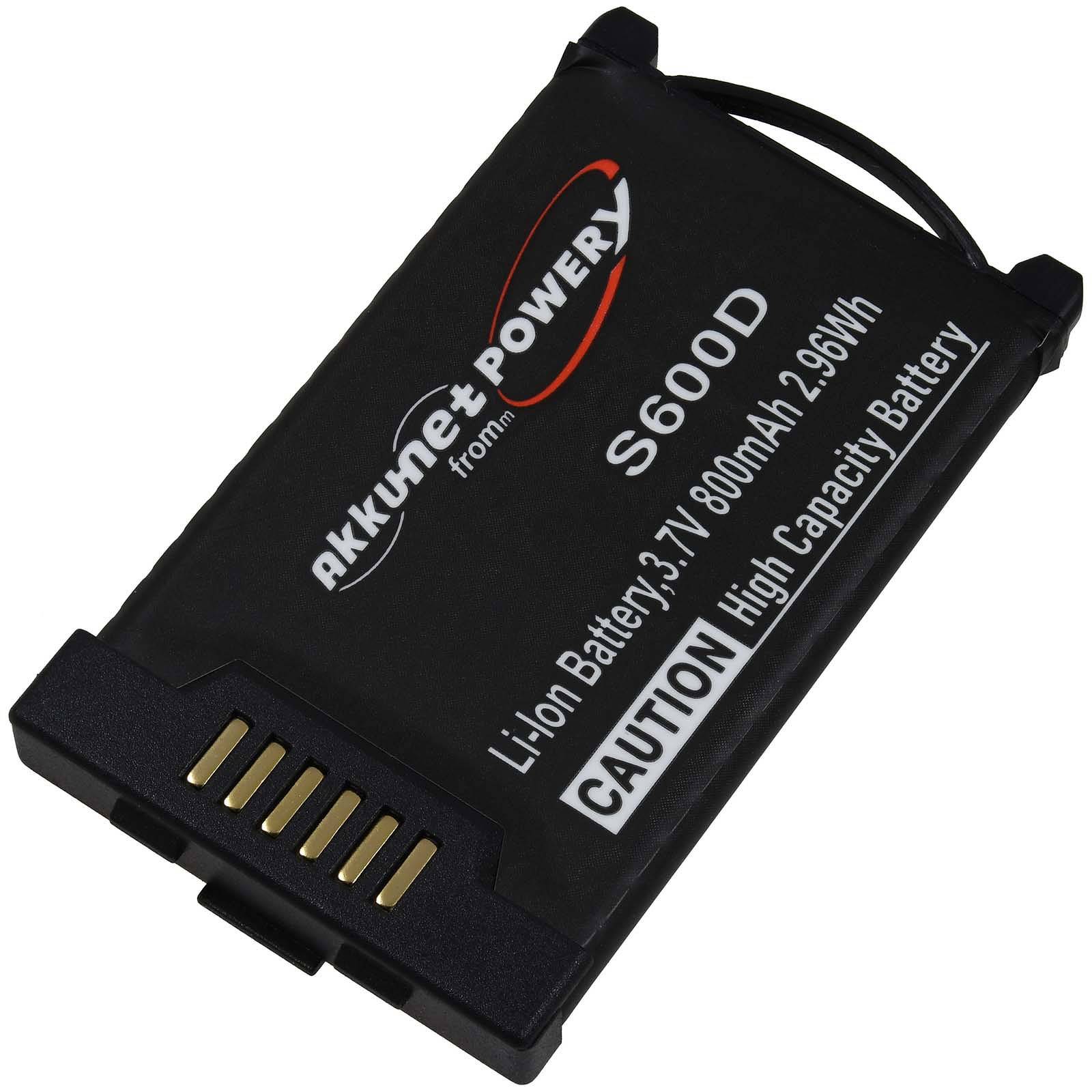 Powery Akku für Aastra Detewe 630d, 3,7V, Li-Ion