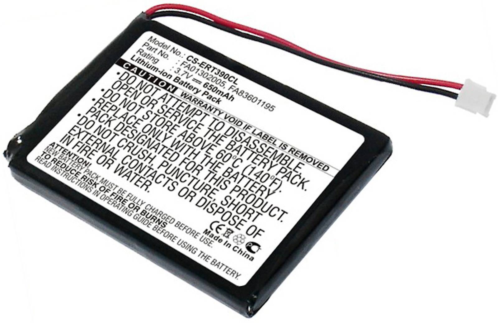 Powery Akku für Ascom 660177, 3,7V, Li-Ion