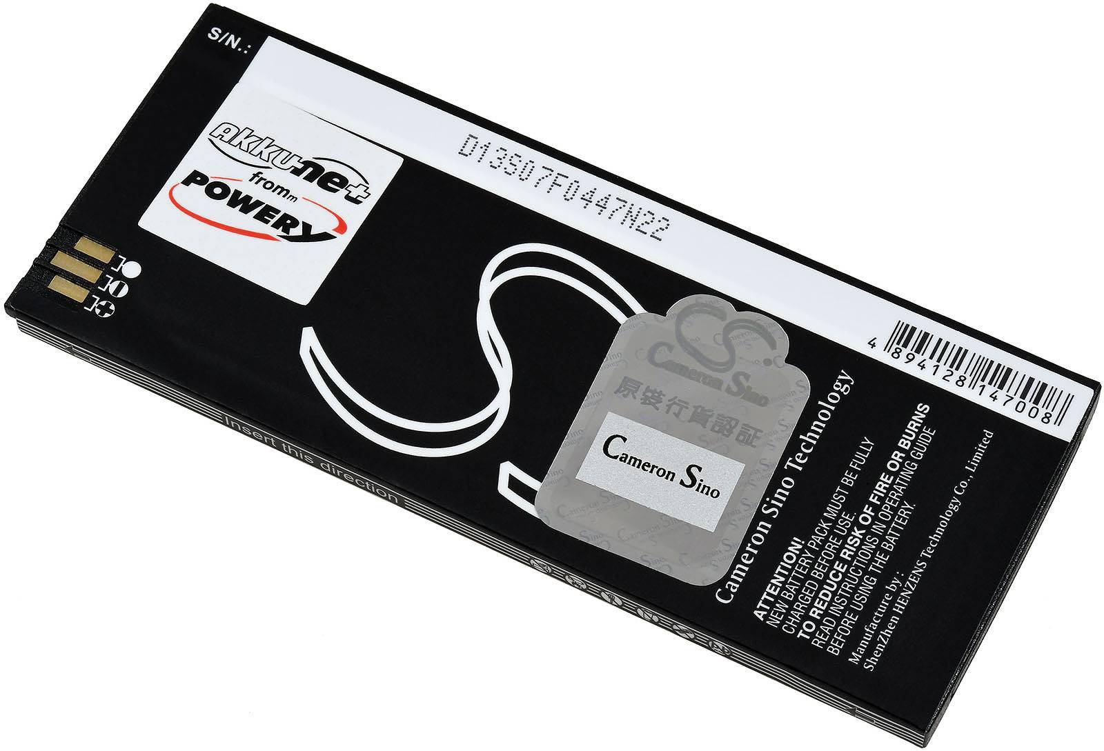 Powery Akku für Wireless IP Telefon Cisco 8821 / CP-8821 / Typ CP-BATT-8821, 3,8V, Li-Polymer