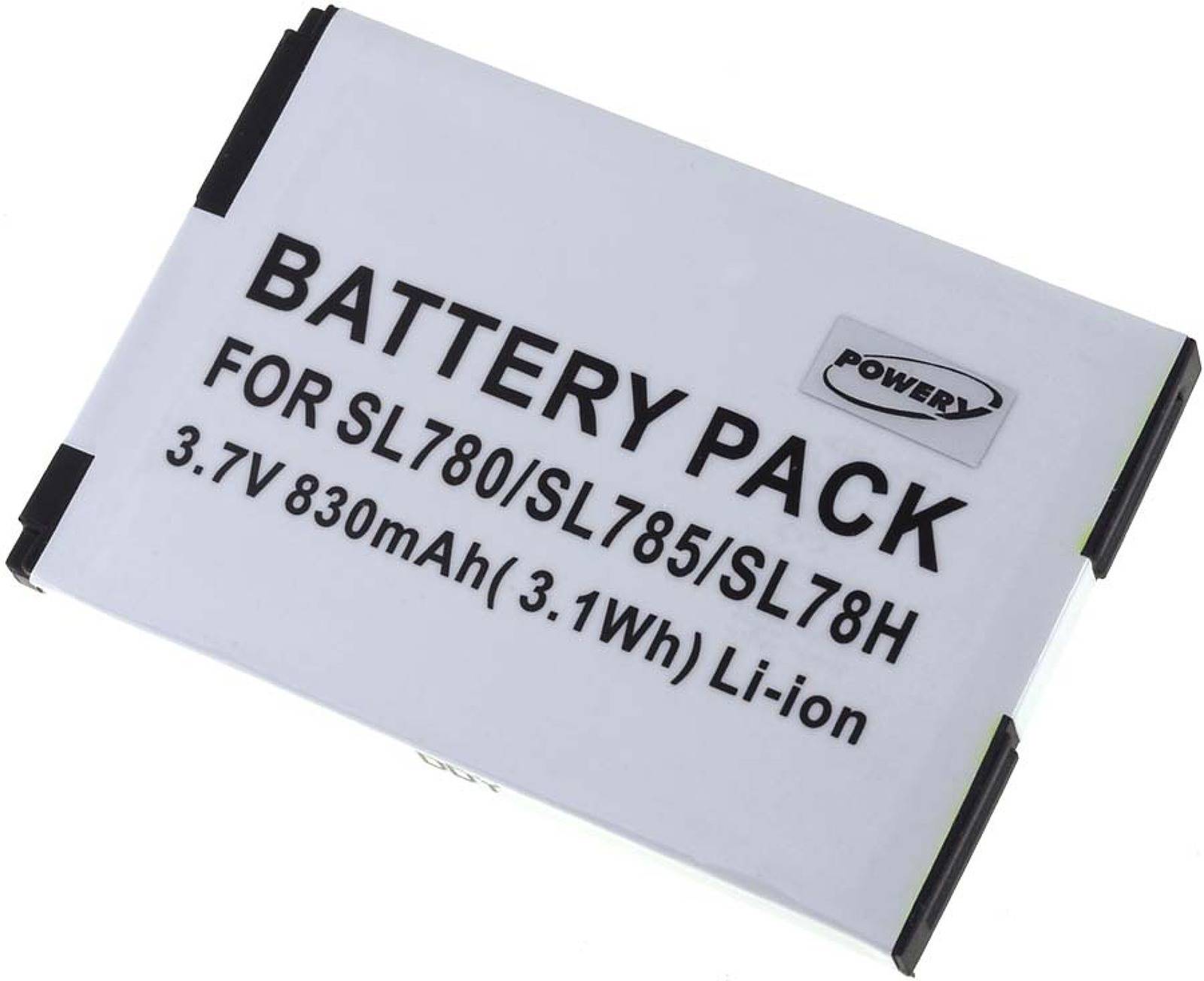 Powery Akku für Siemens gigaset SL-78H, 3,7V, Li-Ion