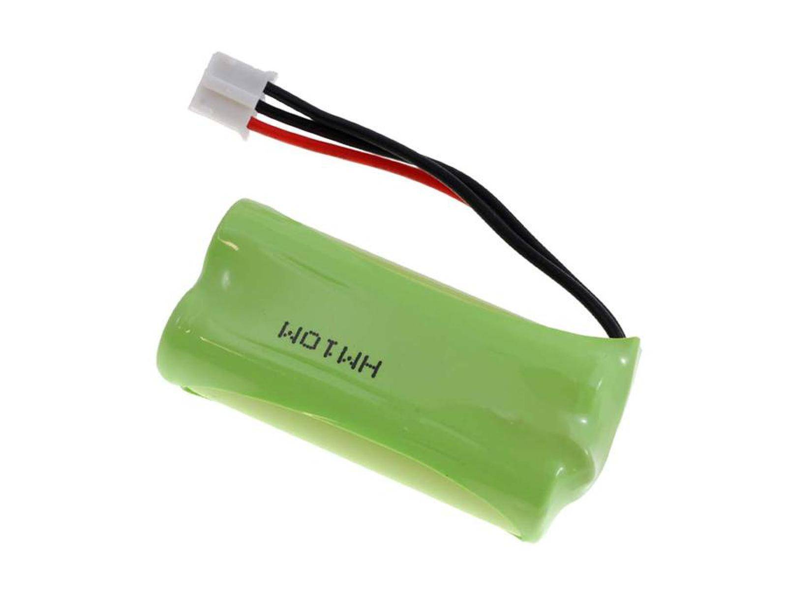 Powery Akku für Philips Typ 2HR-AAAU, 2,4V, NiMH