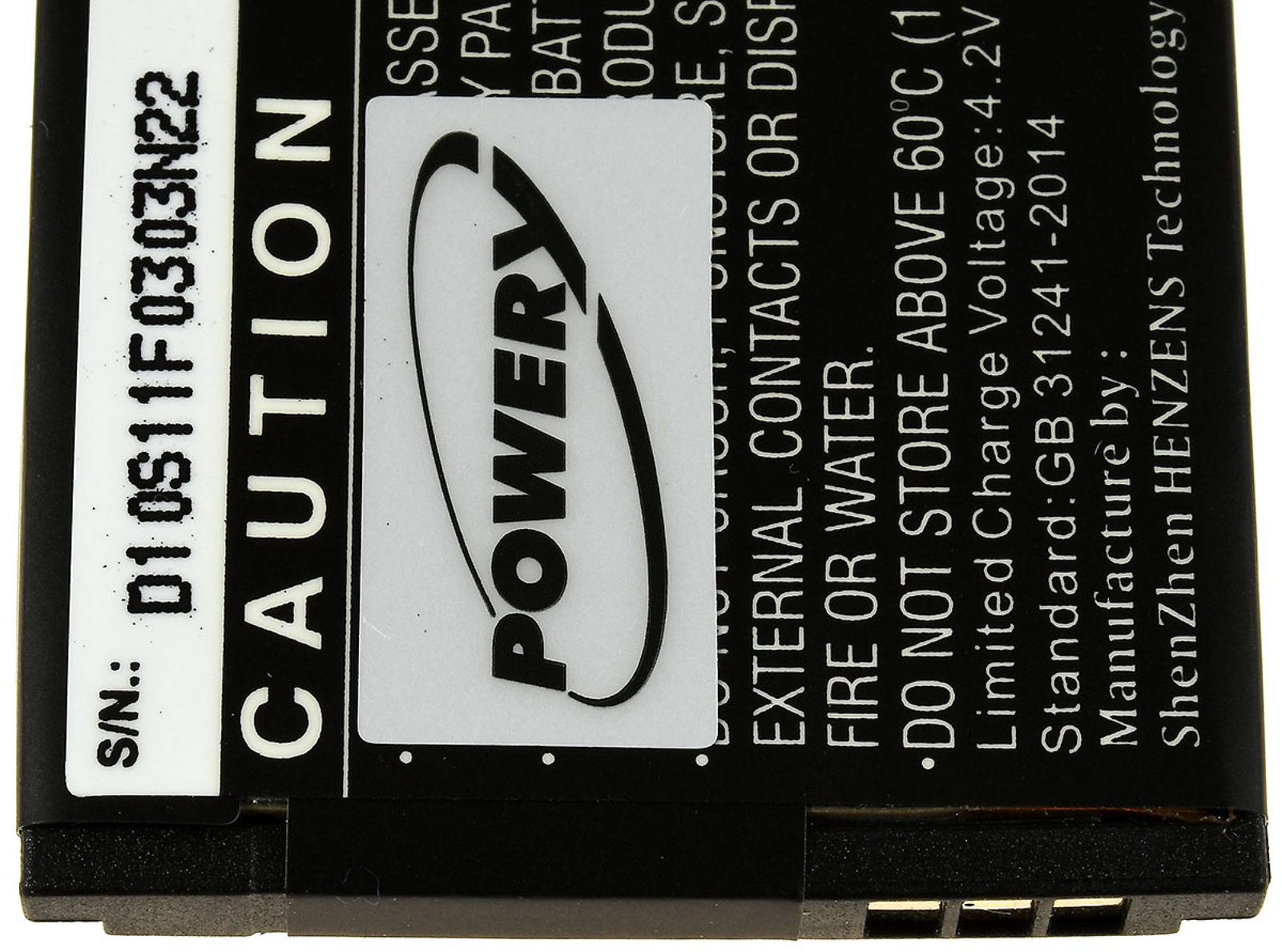 Powery Powerakku für Siemens Gigaset SL78H, 3,7V, Li-Ion