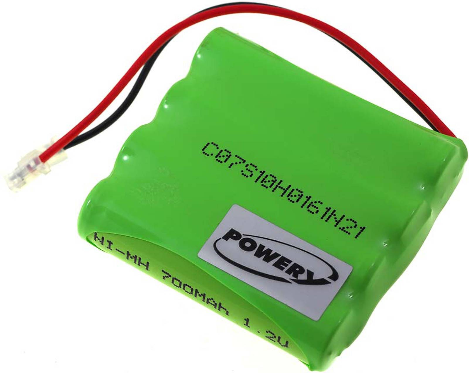 Powery Universal Akkupack mit 4xAAA, 4,8V, NiMH