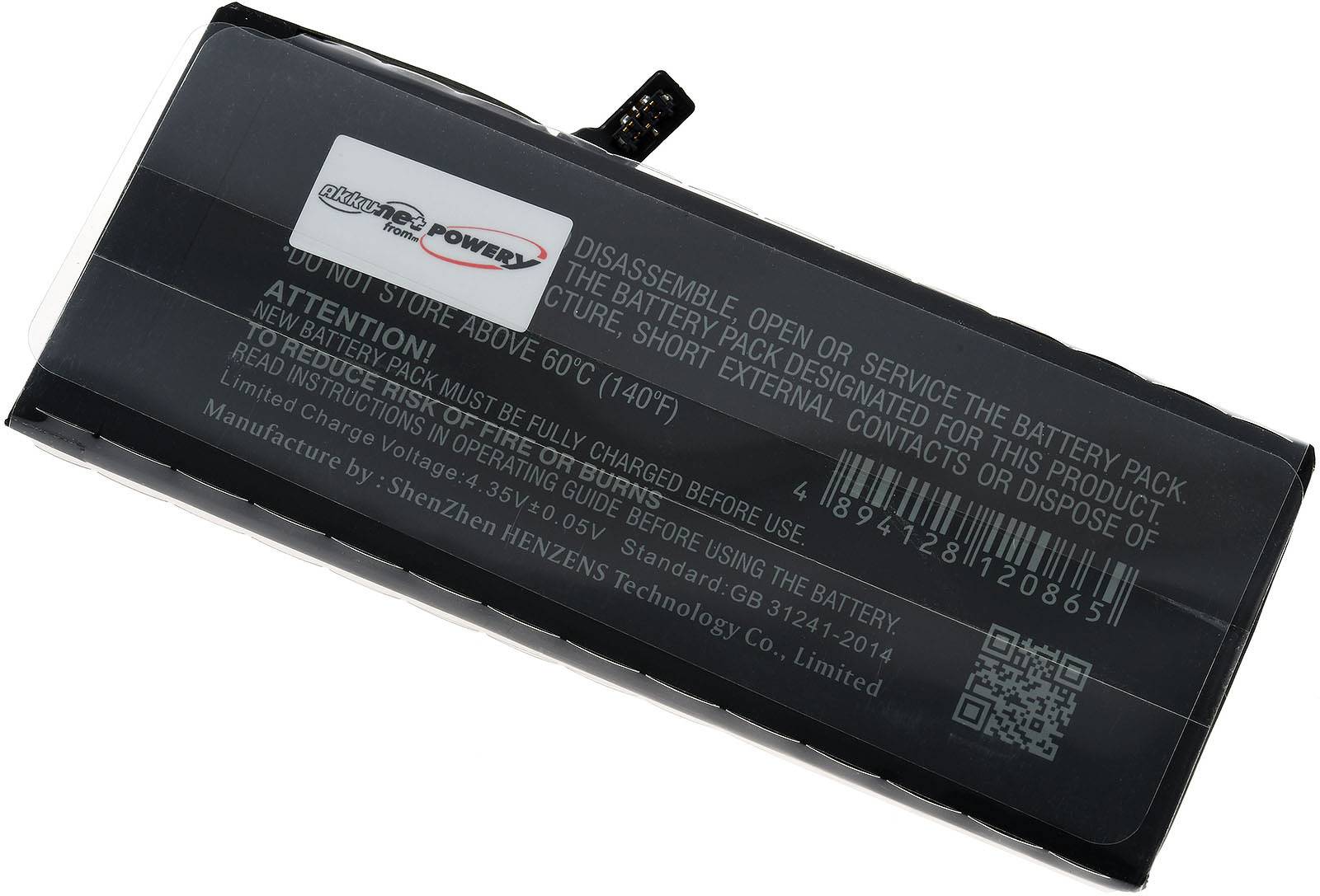 Powery Akku für Apple iPhone 7 / A1660 / Typ 616-00255, 3,8V, Li-Polymer