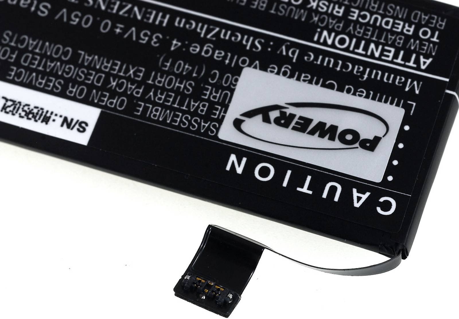 Powery Akku für Apple iPhone SE, 3,82V, Li-Polymer