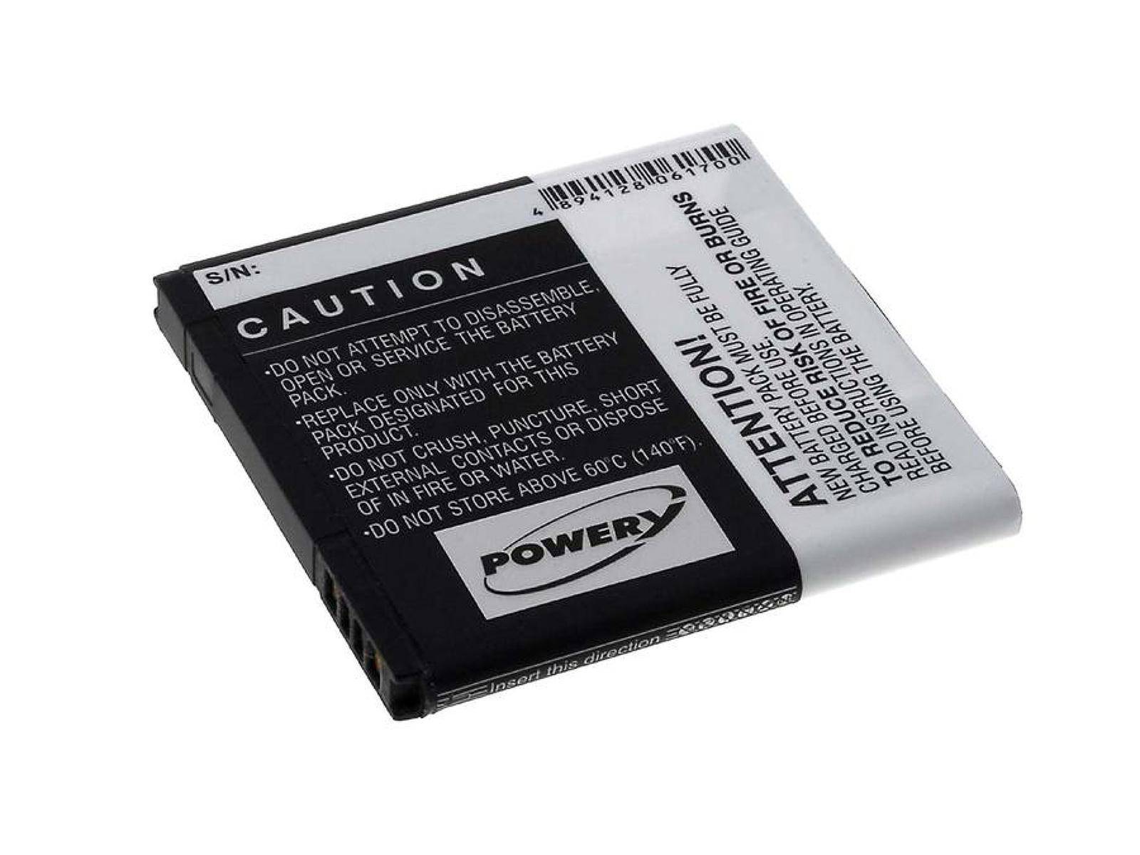 Powery Akku für HTC PM66100, 3,7V, Li-Ion