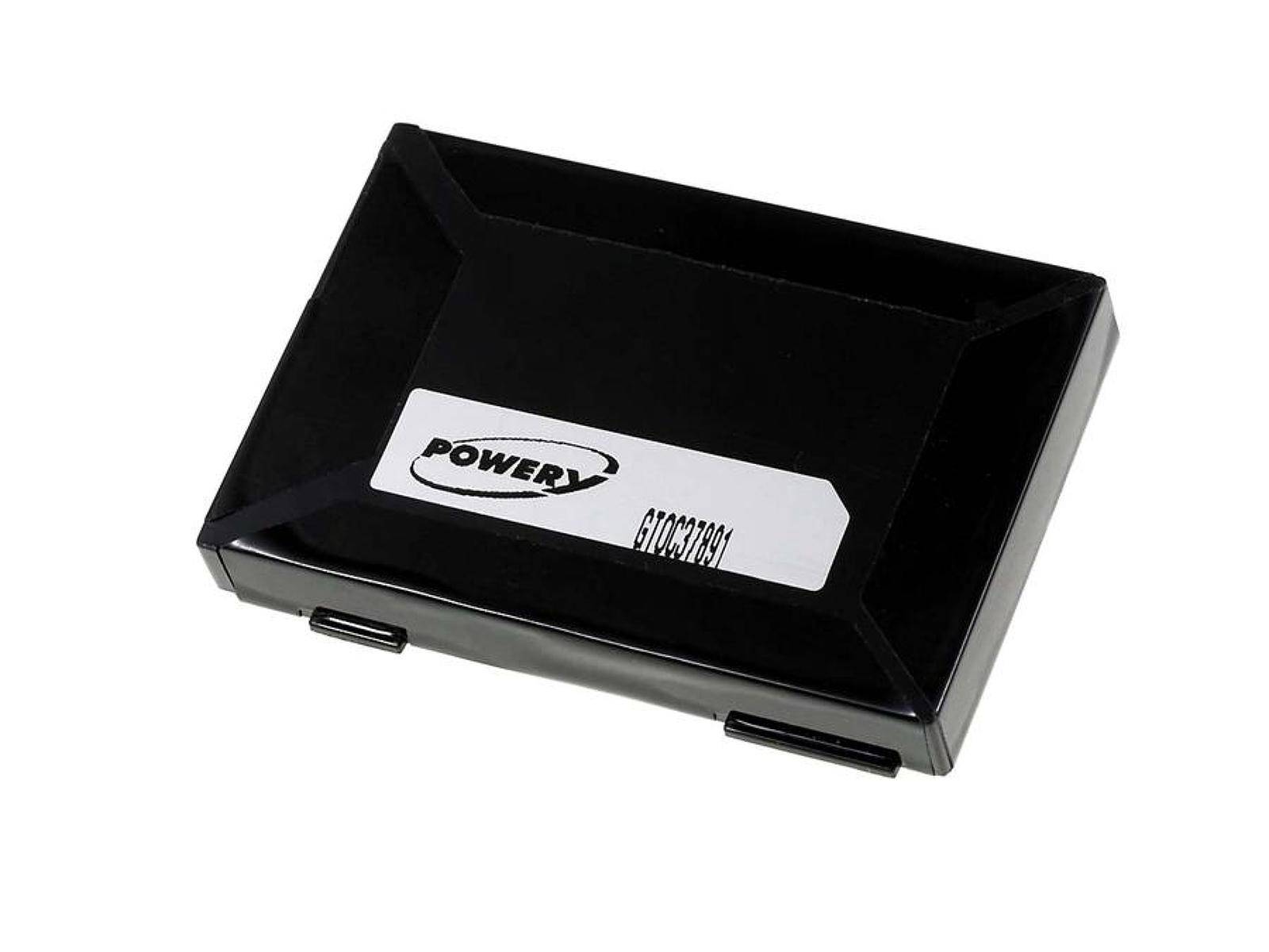 Powery Akku für Mitac Mio A201, 3,7V, Li-Ion