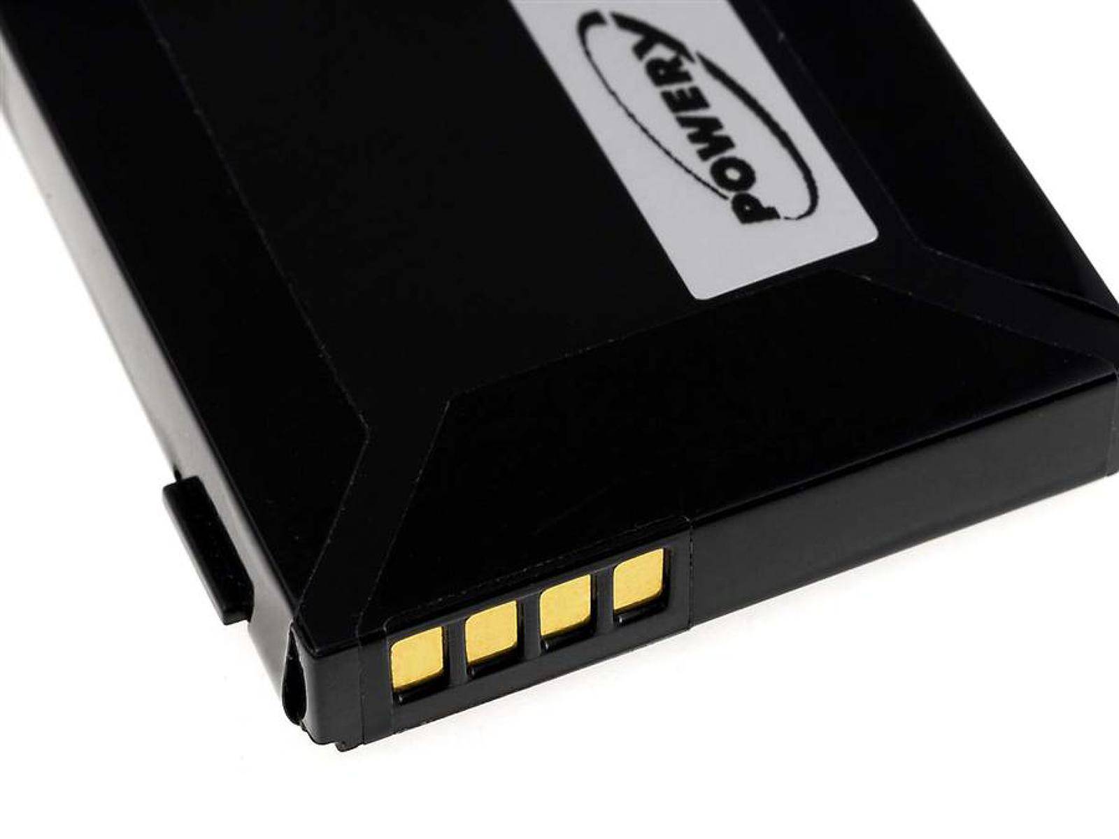 Powery Akku für Mitac Mio A201, 3,7V, Li-Ion