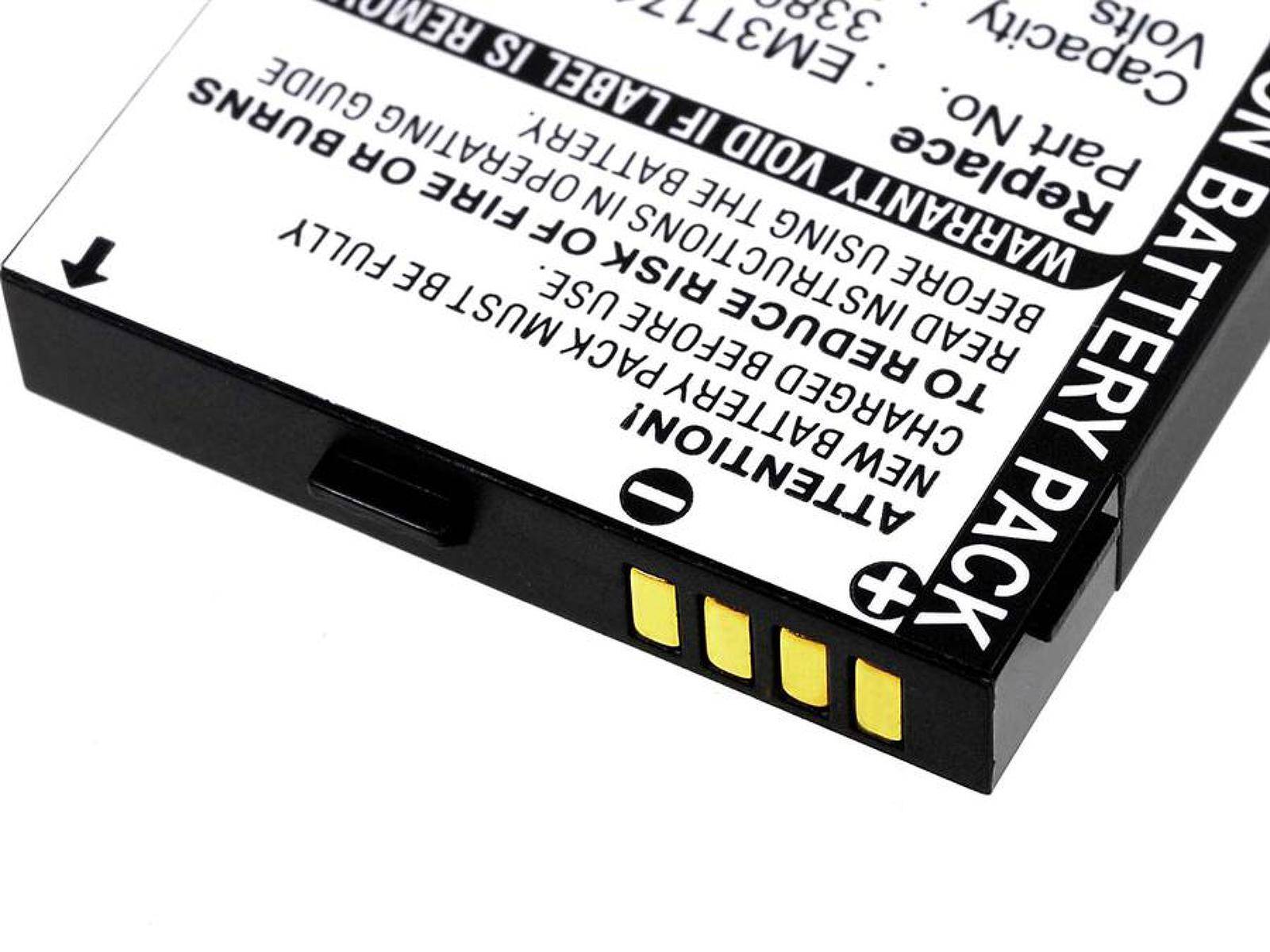 Powery Akku für Mitac Mio A501 1200mAh, 3,7V, Li-Ion