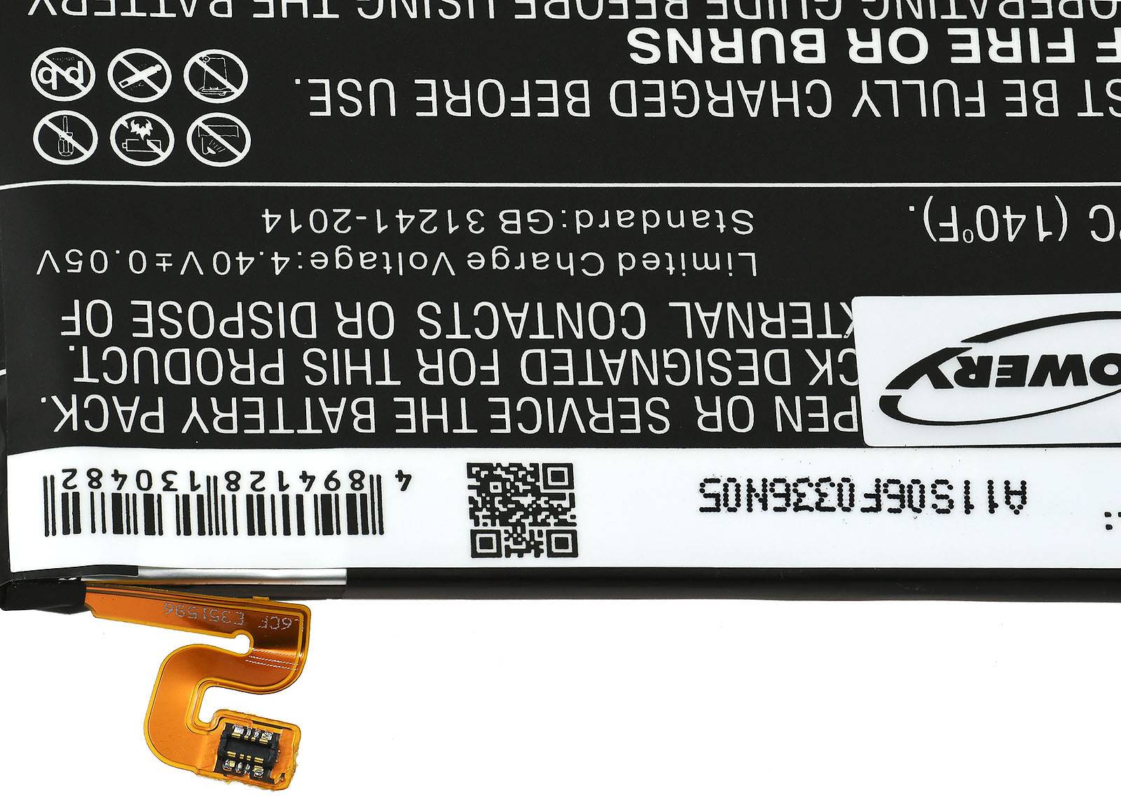 Powery Akku für Smartphone Samsung SM-A810F/DS, 3,85V, Li-Polymer
