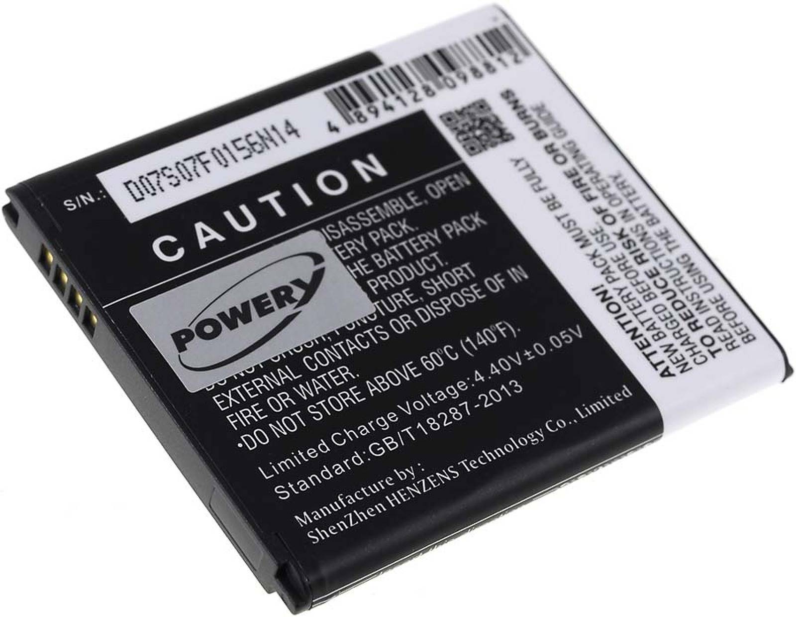 Powery Akku für Samsung SM-J100MU, 3,85V, Li-Ion