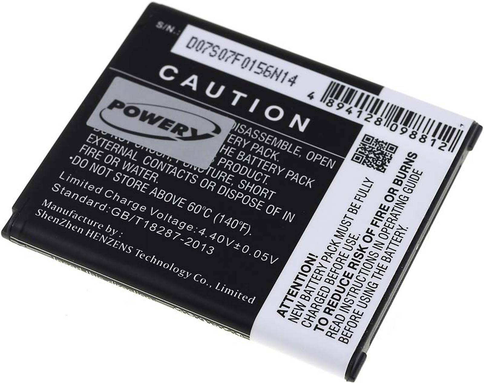 Powery Akku für Samsung SM-J100MU, 3,85V, Li-Ion