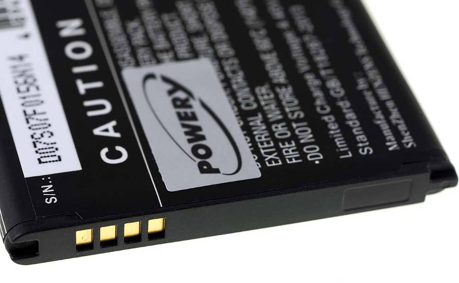 Powery Akku für Samsung SM-J100MU, 3,85V, Li-Ion