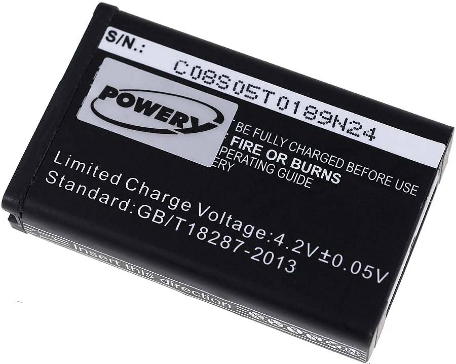 Powery Akku für Garmin Alpha 100 handheld, 3,7V, Li-Ion