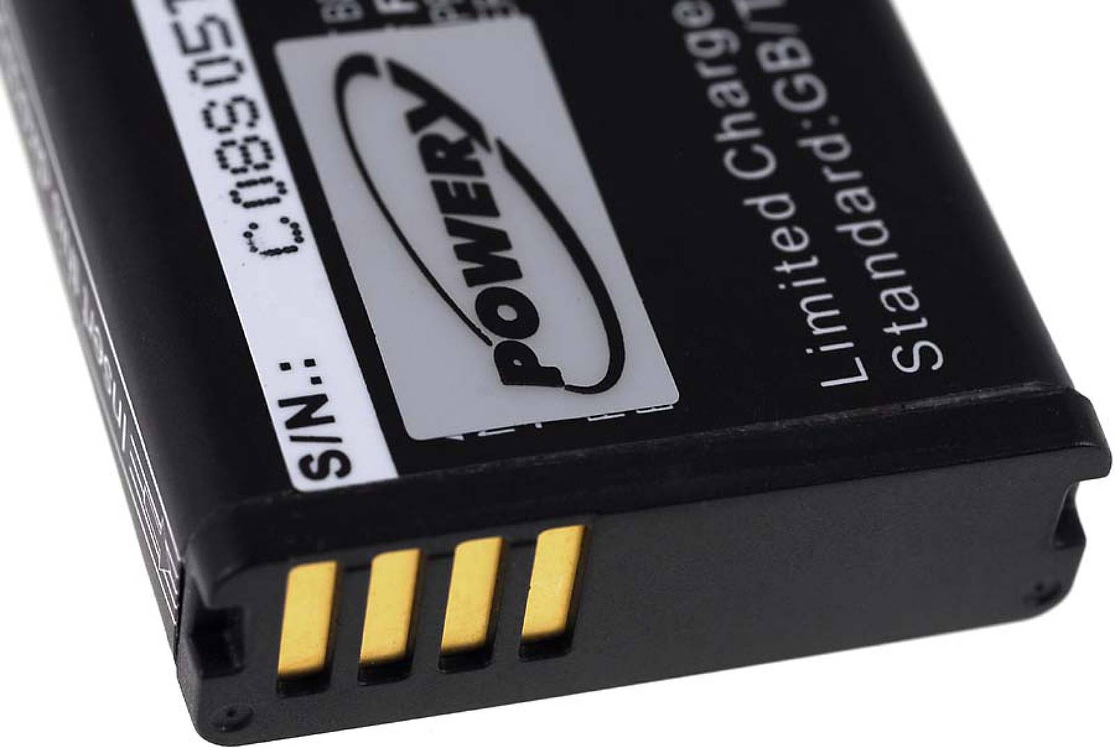 Powery Akku für Garmin Alpha 100 handheld, 3,7V, Li-Ion