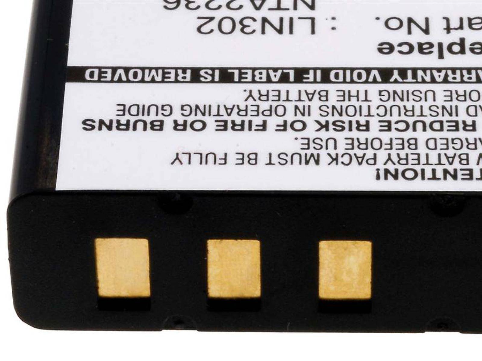 Powery Akku für GlobalSat BT-338, 3,7V, Li-Ion