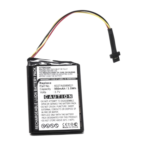 Powery Akku für GPS Navigation TomTom Go 500 / Go 50 / One 140 / Typ VF6D, 3,7V, Li-Ion Powery Akku für GPS Navigation TomTom Go 500 / Go 50 / One 140 / Typ VF6D, 3,7V, Li-Ion