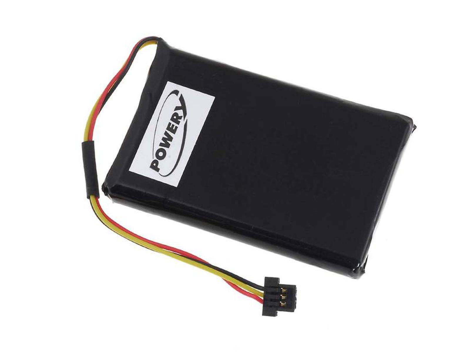 Powery Akku für TomTom XL Holiday, 3,7V, Li-Ion