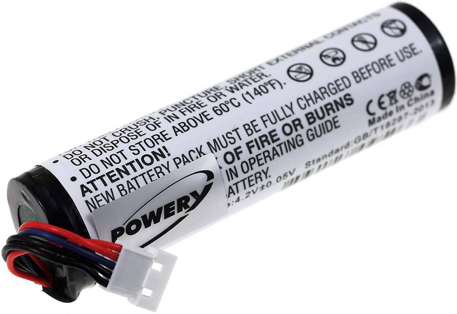 Powery Akku für Scanner Gryphon GM4100, 3,7V, Li-Ion