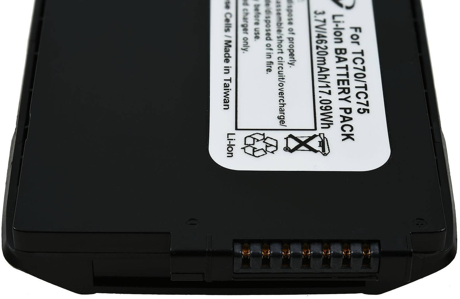 Powery Akku für Touch-Computer Zebra TC70, 3,7V, Li-Polymer