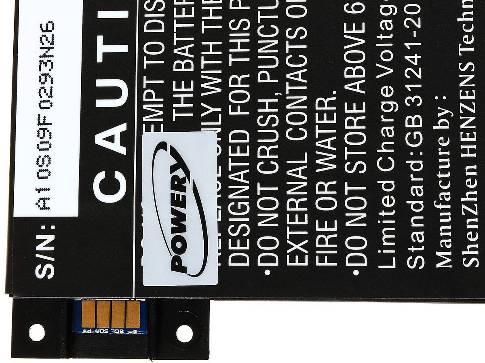 Powery Powerakku für Amazon Kindle III, 3,7V, Li-Polymer