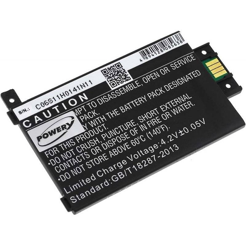 Powery Akku für Amazon Typ 58-000008, 3,7V, Li-Ion