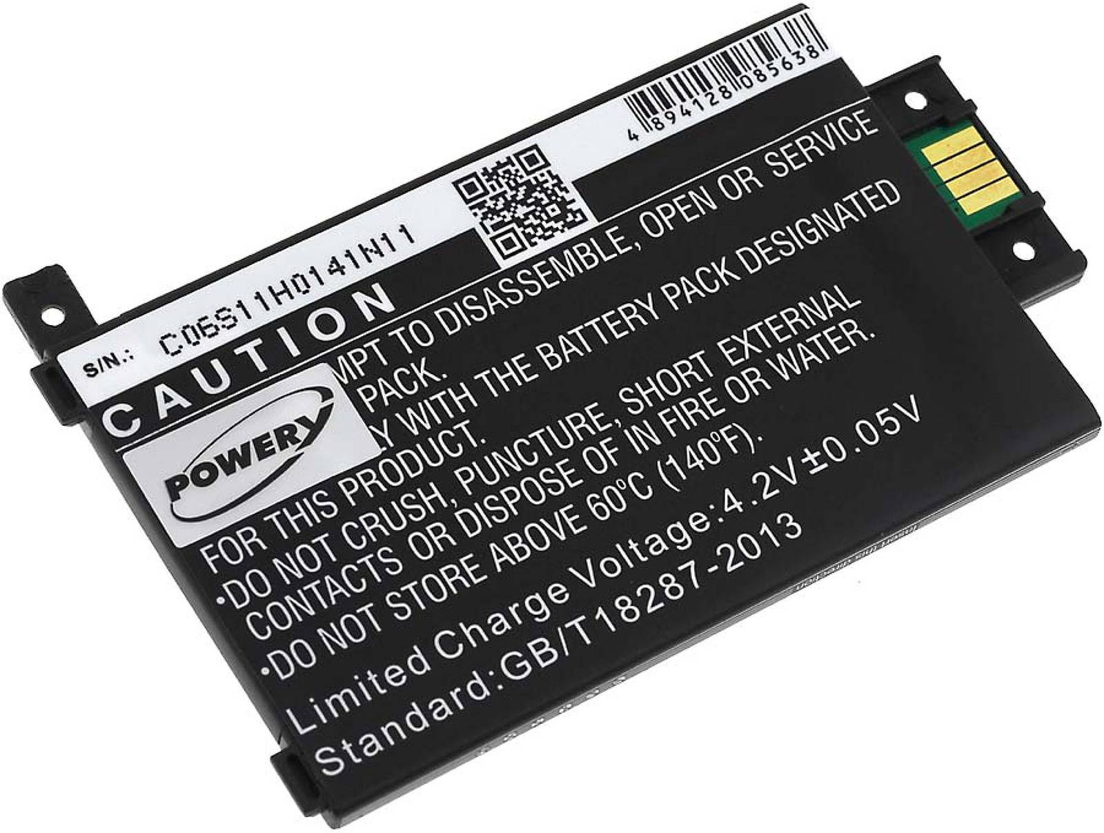 Powery Akku für Amazon Typ MC-354775-03, 3,7V, Li-Ion