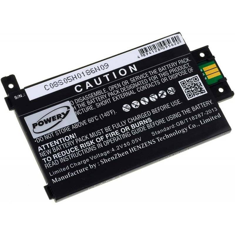 Powery Akku für Kindle Typ 58-000049, 3,7V, Li-Ion