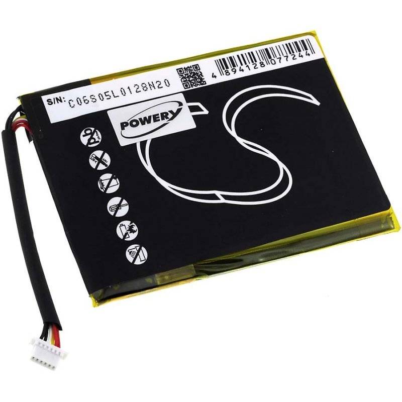 Powery Akku für Barnes & Noble Typ S11ND018A, 3,7V, Li-Polymer