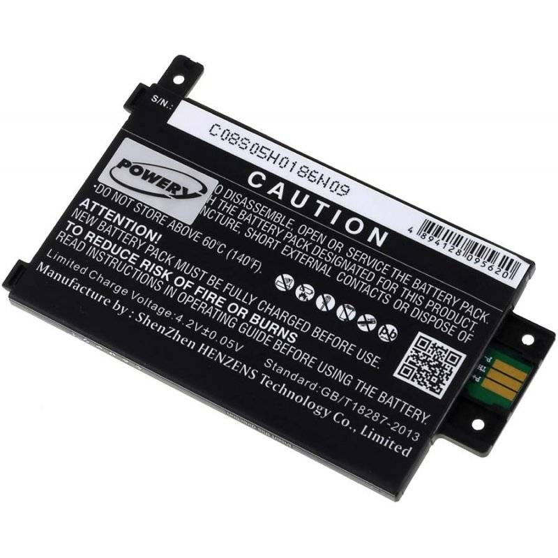 Powery Akku für Kindle Paperwhite 2013 / Kindle Touch 6" 2013 / Typ S13-R1-D, 3,7V, Li-Ion