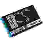 Powery Akku für GameBoy Nintendo Advance SP / Typ SAM-SPRBP, 3,7V, Li-Ion
