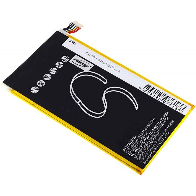 Powery Akku für Amazon Kindle Fire HD / Typ 26S1001, 3,7V, Li-Polymer