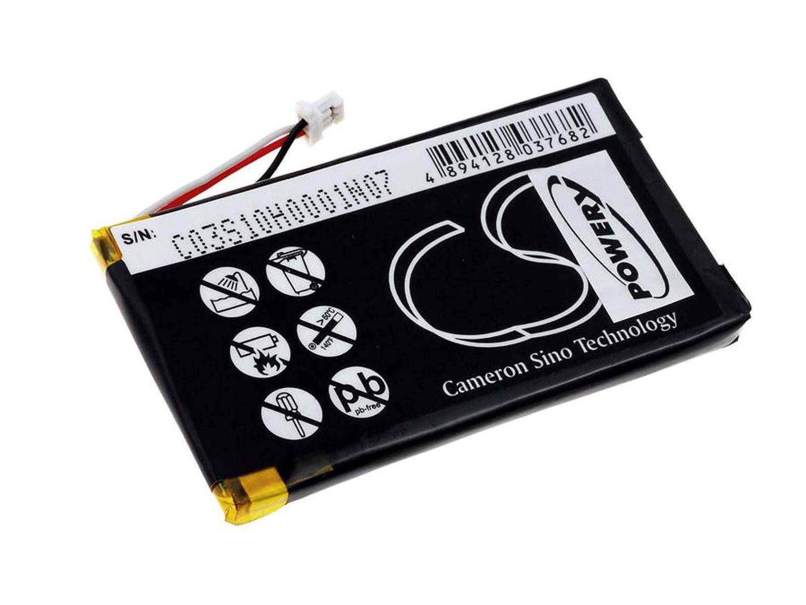 Powery Akku für Sony E-Book Reader PRS-600/BC, 3,7V, Li-Polymer